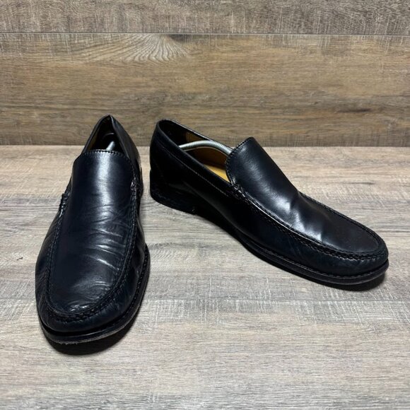 Cole Haan Black Leather Loafers Men's Size 13 - Picture 6 of 7
